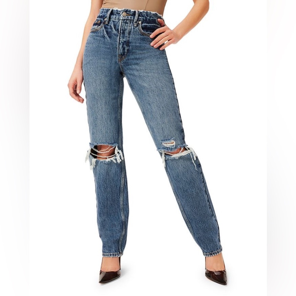 Good American Good 90s slim jeans - Picture 1 of 6